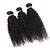 olcso Természetes színű copfok-3 csomag Brazil haj Kinky Curly Göndör szövés Emberi haj Az emberi haj sző Emberi haj sző 8a Human Hair Extensions / Kinky Göndör