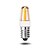 billige Bi-pin lamper med LED-LED-lamper med G-sokkel 350-380 lm E14 T 4 LED perler COB Dekorativ Varm hvit 220-240 V / 1 stk.