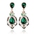 cheap Earrings-Women&#039;s Stud Earrings Fashion Earrings Jewelry Green For Wedding