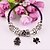 cheap Bracelets-Women&#039;s Crystal Charm Bracelet Bead Bracelet Crystal Bohemian Bracelet Jewelry Black For Wedding Party