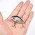 billiga Fiskbeten och flugor-5 pcs Fiskbete Veva levande 3D-ögon Flytande Bass Forell Gädda Sjöfiske Kastfiske Spinnfiske
