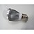 billige Lyspærer-100-230 lm E26 / E27 Smart LED-lampe A60(A19) 1 LED perler Høyeffekts-LED Sensor / Infrarød sensor RGB 85-265 V