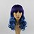 cheap Synthetic Trendy Wigs-Synthetic Wig Body Wave Body Wave Wig Long New Purple Synthetic Hair Women&#039;s Ombre Hair Purple