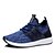 cheap Men&#039;s Athletic Shoes-Men&#039;s Tulle / PU(Polyurethane) Spring / Summer / Fall Comfort Sneakers Walking Shoes Flat Heel Lace-up Black / Gray / Blue / Athletic / Winter