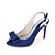ieftine Pantofi de Mireasă-Pentru femei Sclipici Spumant Primăvară / Vară Balerini Basic pantofi de nunta Toc Stilat Vârf deschis Imitație de Perle Argintiu / Rosu / Albastru / Nuntă / Party &amp; Seară