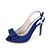 preiswerte Hochzeitsschuhe-Damen Glitzer Frühling / Sommer Pumps Hochzeit Schuhe Stöckelabsatz Offene Spitze Imitationsperle Silber / Rot / Blau / Party &amp; Festivität