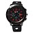 preiswerte Sportuhr-SHI WEI BAO Herrn Uhr Sportuhr Modeuhr Quartz Leder Schwarz Kompass Cool Analog Gelb Rot Blau