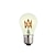 billige Elpærer-3W E26/E27 LED-glødetrådspærer A50 1 COB 200-3000 lm Varm hvid Justérbar lysstyrke / Dekorativ AC 220-240 V 1 stk.