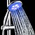 halpa LED-suihkupäät-LED Suihkupäävalo Vesi Vedenkestävä ABS