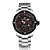 cheap Military Watches-NAVIFORCE Men&#039;s Military Watch / Wrist Watch Calendar / date / day / Water Resistant / Water Proof / Cool Stainless Steel Band Luxury / Fashion Silver