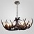 baratos Estilo Vela-JSGYlights 6-luz 68cm(26.7 Inch) Estilo Mini Lustres Resina Outros Vintage 110-120V / 220-240V