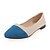 billige Flate sko til kvinner-Dame-Kunstlær-Flat hæl-Komfort Ballerina Gladiator-Flate sko-Formell Fritid Sport-Svart Blå Rosa Rød