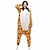 preiswerte Kigurumi Pyjamas-Erwachsene Kigurumi-Pyjamas Nachtwäsche Tarnfarben Giraffe Tier Patchwork Pyjamas-Einteiler Pyjamas Polar-Fleece Cosplay Für Herren und Damen Weihnachten Tiernachtwäsche Karikatur