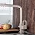 ieftine Robinete de Bucătărie-Robinet Bucătărie - Două mânere o gaura Pictate finisaje standard Spout Piesă Centrală Contemporan Kitchen Taps