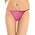 voordelige Damesslips-Dames Erotisch G-string / tanga Effen Medium Taille Zwart Paars Rood M L XL