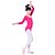preiswerte Kindertanzkleidung-Ballett-Turnanzug(Fuchsie Rosa Purpur,Baumwolle,Ballett) - fürKinder Gymnastikanzug Lange Ärmel Normal