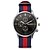 baratos Relógios Clássicos-Homens Relógio de Pulso Quartzo / Tecido Banda Casual Branco Azul Vermelho