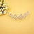 cheap Headbands-Alloy Crown Tiaras / Headbands / Headwear with Floral 1pc Wedding / Special Occasion / Casual Headpiece