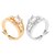 voordelige Ringen-Dames Bandring Gouden Zilver Legering Modieus Bruiloft Sieraden