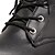 cheap Women&#039;s Boots-Women&#039;s Boots Spring / Fall / Winter Fashion Boots / Combat Boots Leatherette Outdoor /Casual Chunky Heel Lace-upBlack