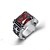 voordelige Herenringen-Heren Statement Ring Titanium Staal Kruis Statement Punk Militair Modieuze ringen Sieraden Zwart / Rood Voor Kerstcadeaus Feest Causaal 6 / 7 / 8 / 9 / 10