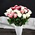 preiswerte Künstliche Blume-Polyester Moderner Stil Strauß Tisch-Blumen Strauß 1