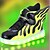 זול נעלי בנים-בנים נוחות / נעליים זוהרות טול / PU נעלי ספורט פוקסיה / ירוק / כחול אביב / גומי