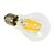 baratos Lâmpadas-1pç 8 W 640-800 lm E26 / E27 Lâmpadas de Filamento de LED 8 Contas LED COB Decorativa Branco Quente 220-240 V / 1 pç / RoHs