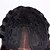 cheap Human Hair Wigs-Human Hair Lace Wig Curly U Part 100% Hand Tied African American Wig Natural Hairline 130% Density natural black Short Medium Long