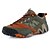 baratos Sapatos Desportivos para Homem-Masculino sapatos Tule Primavera Outono Conforto Tênis Aventura Cadarço Para Casual Preto Azul Khaki