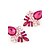 cheap Earrings-Women&#039;s Stud Earrings Drop Earrings Leaf Fashion Earrings Jewelry Black / Fuchsia / Red For Wedding Casual Daily 1pc