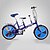 preiswerte Fahrräder-Falträder Radsport 3 Geschwindigkeit 20 Zoll Doppelte Scheibenbremsen Federgabel Monocoque - Rahmen gewöhnlich Aluminiumlegierung / Stahl / ja / #