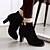 cheap Women&#039;s Boots-Women&#039;s Boots Spring / Fall / Winter Fashion Boots / Round Toe Leatherette Outdoor /  Casual Chunky Heel Zipper / Tassel