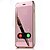 cheap Cell Phone Cases &amp; Screen Protectors-Case For Apple iPhone X / iPhone 8 Plus / iPhone 8 Plating / Mirror / Flip Full Body Cases Solid Colored Hard Metal