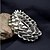 voordelige Armband-Heren Dames Armbanden met ketting en sluiting Gepersonaliseerde Punk Modieus Titanium Staal Armband sieraden Zilver Voor Dagelijks Causaal
