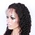 olcso Valódi hajból készült, rögzíthető parókák-Emberi haj Csipke eleje Paróka Kinky Curly 130% Sűrűség 100% kézi csomózású Afro-amerikai paróka Természetes hajszálvonal Rövid Közepes