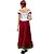 preiswerte Oktoberfest-Halloween Karneval Oktoberfest Dirndl Trachtenkleider Damen Kleid Bayerisch Kostüm