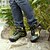 baratos Sapatos Desportivos para Homem-Masculino Tênis Conforto Tule Primavera Outono Casual Aventura Conforto Cadarço Rasteiro Cinzento Amarelo Rasteiro