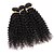 voordelige Natuurlijke kleur haarweaves-3 bundels Braziliaans haar Kinky Curly Curly Weave Echt haar Menselijk haar weeft Menselijk haar weeft 8a Extensions van echt haar / Kinky krullen