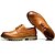 halpa Miesten Oxford-kengät-Miesten Bullock kengät Nahka Kevät / Syksy Oxford-kengät Ruskea / Urheilullinen / Solmittavat / ulko- / Nahkakengät / Comfort-kengät