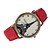 baratos Relógios Clássicos-Homens Relógio de Pulso Quartzo Relógio Casual Couro Banda Analógico Preta / Branco - Vermelho Verde Azul