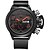 cheap Leather band Watches-MEGIR Men&#039;s Sport Watch Dress Watch Wrist Watch Quartz Casual Calendar / date / day Chronograph / Analog White Black / Silicone