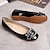cheap Women&#039;s Flats-Women&#039;s Shoes Fall Round Toe / Closed Toe / Flats Clogs &amp; Mules Dress Flat Heel Buckle Black / Green / Almond