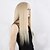 cheap Synthetic Trendy Wigs-Synthetic Wig Straight Straight Wig Blonde Long Blonde Synthetic Hair Women&#039;s Blonde
