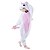 cheap Kigurumi Pajamas-Kid&#039;s Kigurumi Pajamas Unicorn Pony Onesie Pajamas Coral fleece Blue / Pink Cosplay For Boys and Girls Animal Sleepwear Cartoon Festival / Holiday Costumes