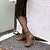 お買い得  レディースブーツ-女性用 靴 レザーレット 秋 / 冬 ファッションブーツ ブーツ スティレットヒール 35.56-40.64 cm / ニーハイブーツ リベット Brown / レッド / グリーン