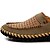 cheap Men&#039;s Clogs &amp; Mules-Men&#039;s Leather Summer Sandals Walking Shoes Khaki / Brown