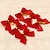 billige Julepynt-12 stk. Rød Sløjfe Stil Glædelig Juletræ Dekoration Jul Krans Ornament Hjem Udendørs Forsyninger