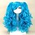 preiswerte Kostümperücke-Synthetic Wig Cosplay Wig Curly Curly Wig Purple Red Blue Black Synthetic Hair Women&#039;s Red Black Blue hairjoy