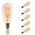 billige Lyspærer-GMY® 6pcs LED-glødepærer 180 lm E26 / E27 ST64 2 LED perler COB Dekorativ Ravgult 220-240 V / 6 stk. / RoHs